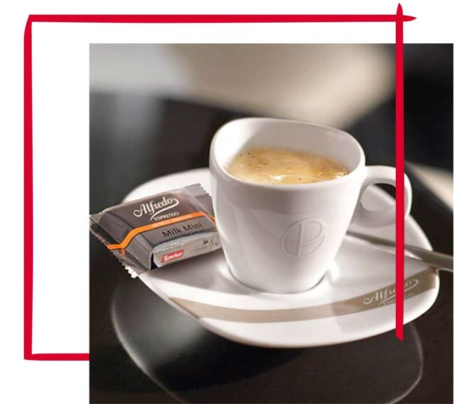 Alfredo Espresso Primus Omnium Tasse und Zubehör 