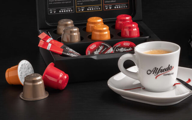 Alfredo Espresso Kapselkonzept Tasse 